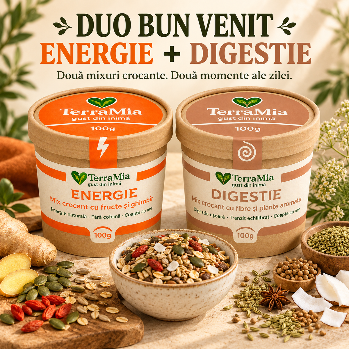 Duo Bun Venit, Livrare inclusă