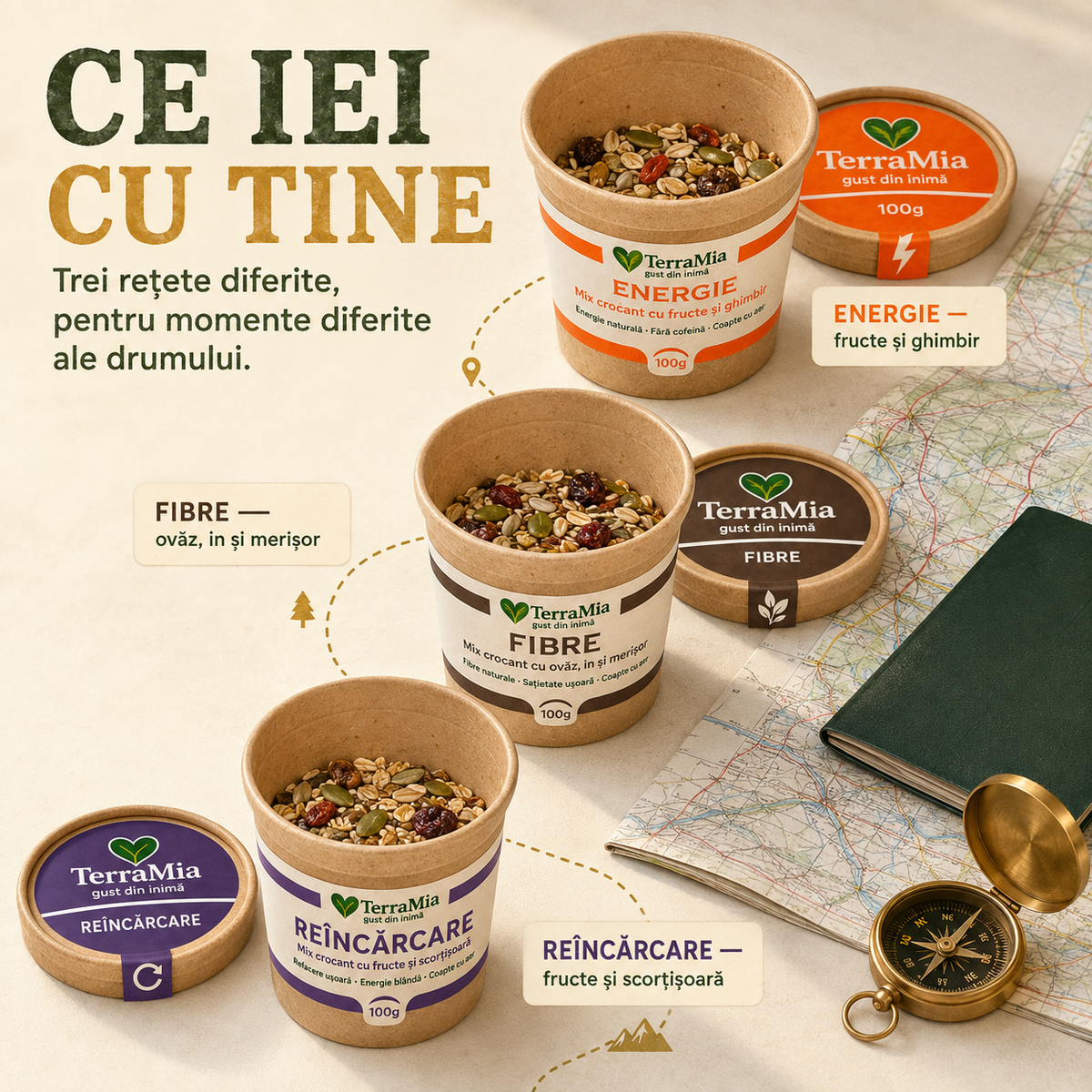 Pachet Drum & Aventură – 3x100g
