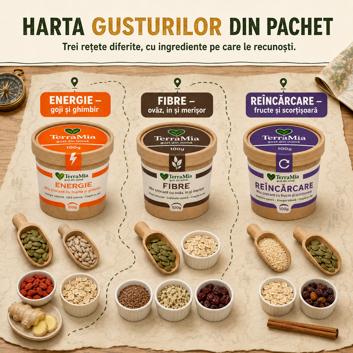 Pachet Drum & Aventură – 3x100g