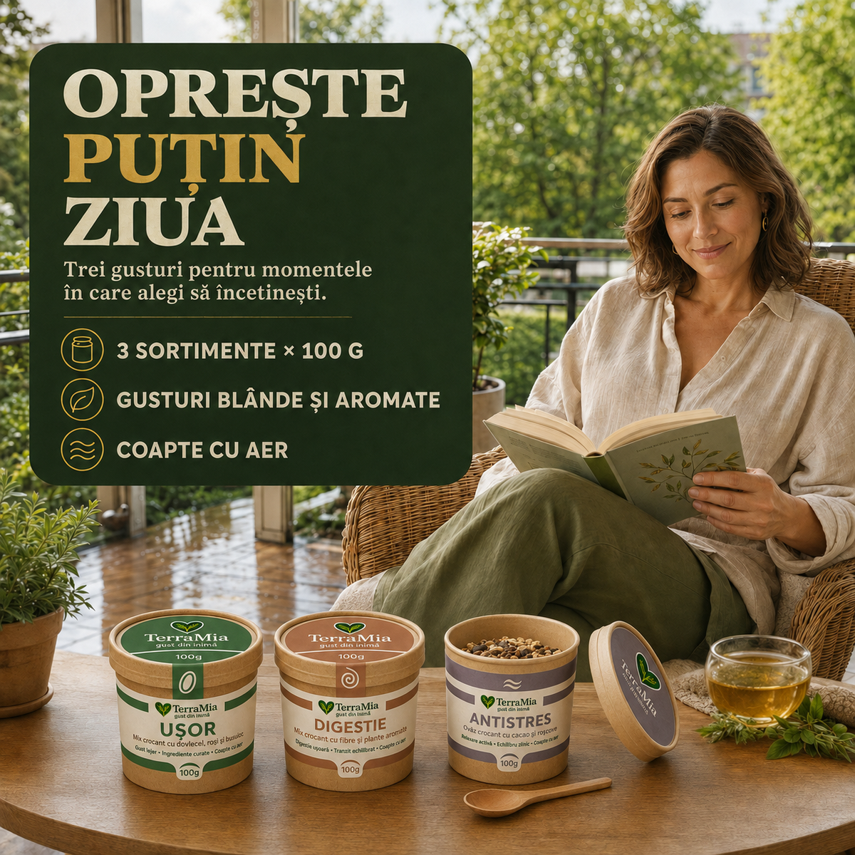 Pachet Pauză & Relaxare – 3x100g