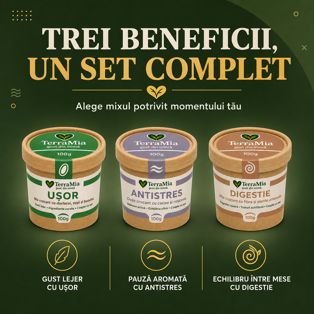 Pachet Pauză & Relaxare – 3x100g