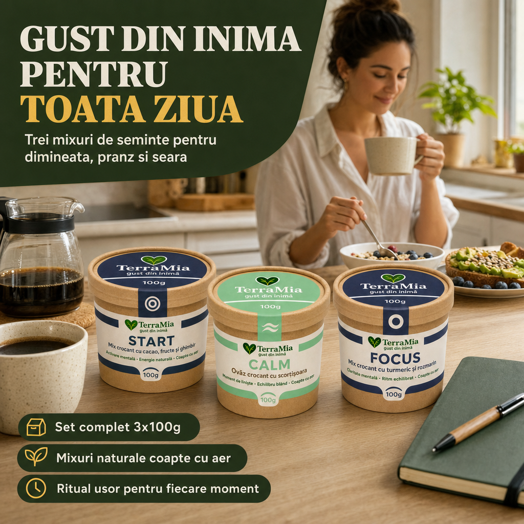 Pachetul Toată ziua – 3x100g